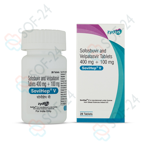 Sovihep-V Sofosbuvir Velpatasvir Sovihep-V Sofosbuvir Velpatasvir